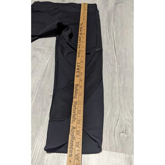 Lululemon Home Stretch Crop Black BLK Luxtreme 19" Women's Sz 6 LW6AEDS Leggings - Picture 9 of 9